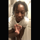 A black girl tells us how bad she has to poop, takes off her clothes and shows us a turd peeking out of her ass. Video contains many defects and ends before we get to see the real action. Presented in 720P vertical HD format. About 4 minutes.